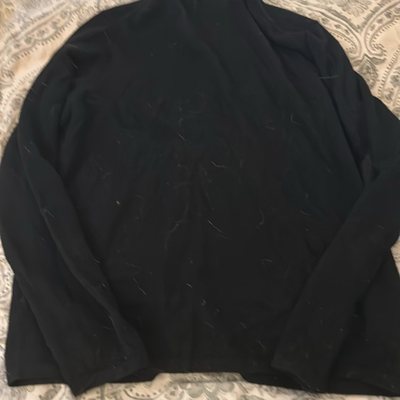 Black button down sweater - Picture 2 of 3